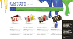 Desktop Screenshot of canginitarghe.com